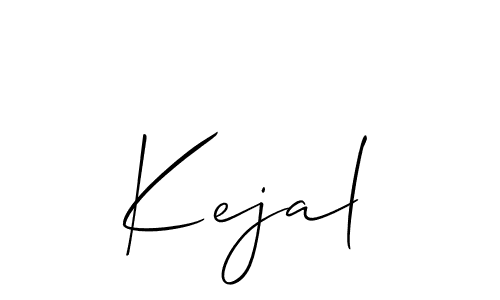 if you are searching for the best signature style for your name Kejal. so please give up your signature search. here we have designed multiple signature styles  using Allison_Script. Kejal signature style 2 images and pictures png