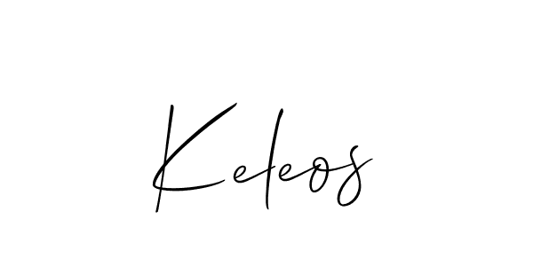 Best and Professional Signature Style for Keleos. Allison_Script Best Signature Style Collection. Keleos signature style 2 images and pictures png