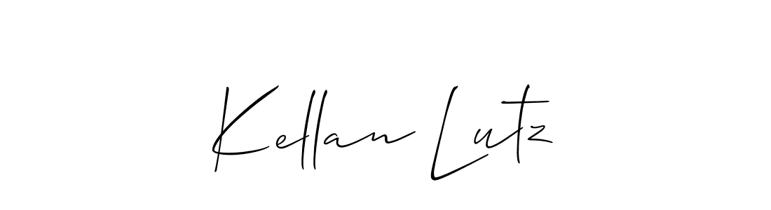How to make Kellan Lutz signature? Allison_Script is a professional autograph style. Create handwritten signature for Kellan Lutz name. Kellan Lutz signature style 2 images and pictures png