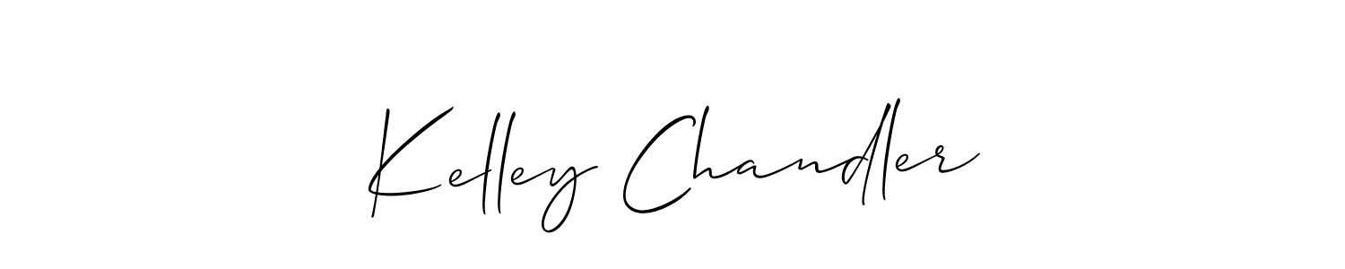 You should practise on your own different ways (Allison_Script) to write your name (Kelley Chandler) in signature. don't let someone else do it for you. Kelley Chandler signature style 2 images and pictures png