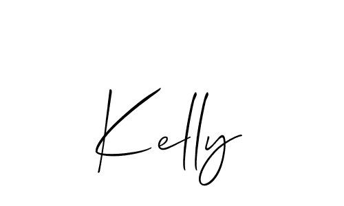 Make a short Kelly signature style. Manage your documents anywhere anytime using Allison_Script. Create and add eSignatures, submit forms, share and send files easily. Kelly signature style 2 images and pictures png