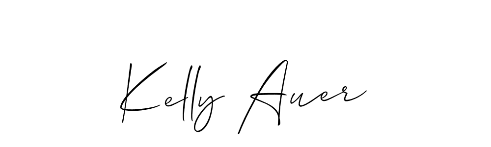 Also You can easily find your signature by using the search form. We will create Kelly Auer name handwritten signature images for you free of cost using Allison_Script sign style. Kelly Auer signature style 2 images and pictures png