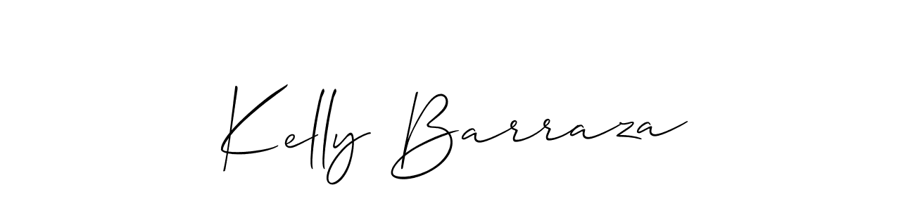 if you are searching for the best signature style for your name Kelly Barraza. so please give up your signature search. here we have designed multiple signature styles  using Allison_Script. Kelly Barraza signature style 2 images and pictures png
