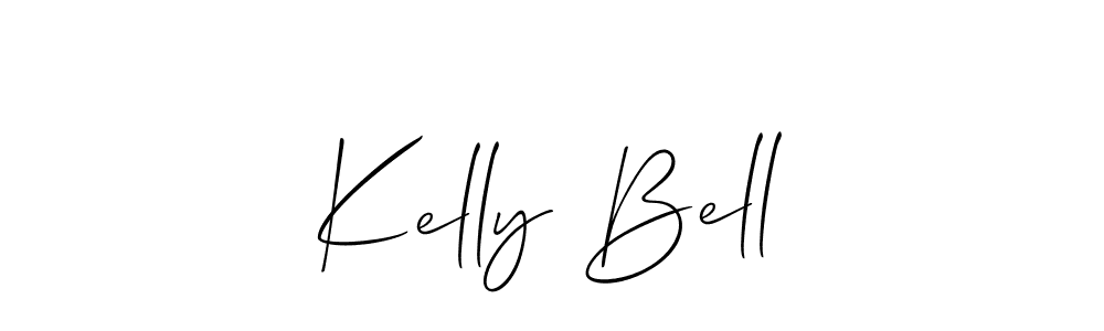 Also You can easily find your signature by using the search form. We will create Kelly Bell name handwritten signature images for you free of cost using Allison_Script sign style. Kelly Bell signature style 2 images and pictures png