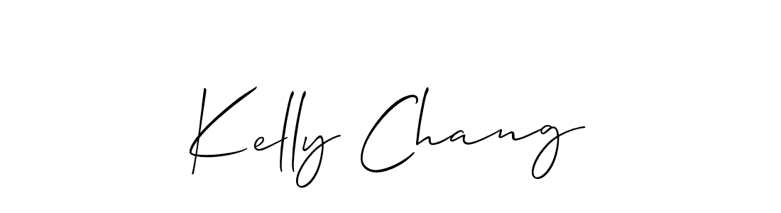 This is the best signature style for the Kelly Chang name. Also you like these signature font (Allison_Script). Mix name signature. Kelly Chang signature style 2 images and pictures png