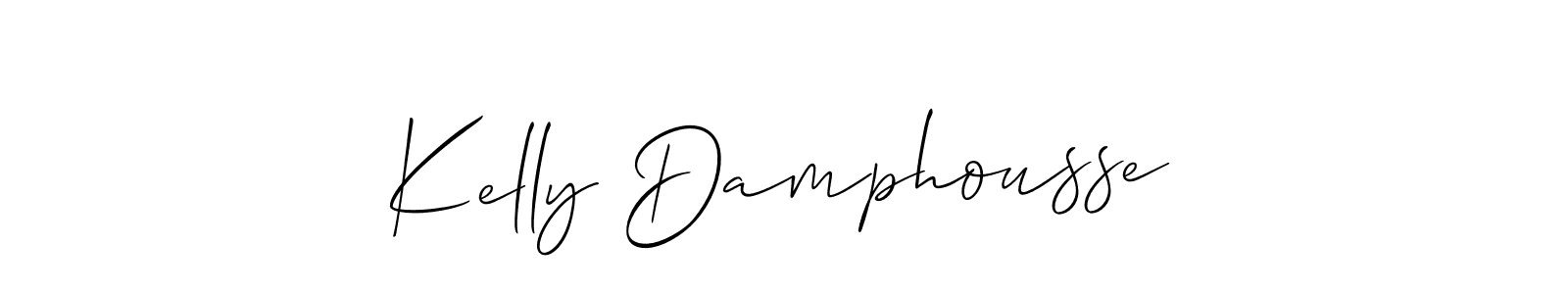 The best way (Allison_Script) to make a short signature is to pick only two or three words in your name. The name Kelly Damphousse include a total of six letters. For converting this name. Kelly Damphousse signature style 2 images and pictures png