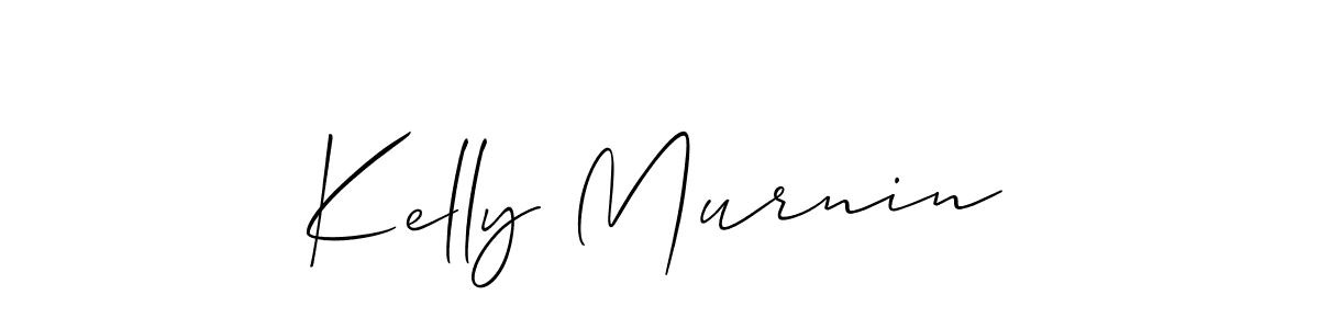 The best way (Allison_Script) to make a short signature is to pick only two or three words in your name. The name Kelly Murnin include a total of six letters. For converting this name. Kelly Murnin signature style 2 images and pictures png