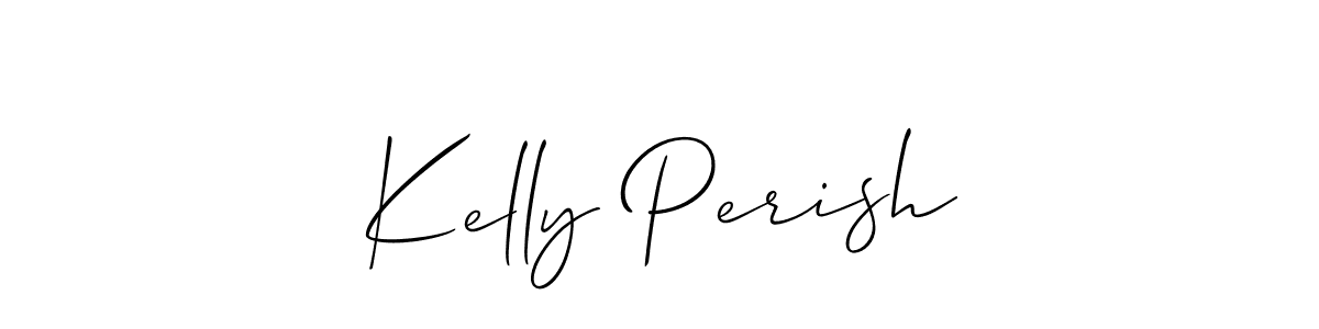 Also You can easily find your signature by using the search form. We will create Kelly Perish name handwritten signature images for you free of cost using Allison_Script sign style. Kelly Perish signature style 2 images and pictures png