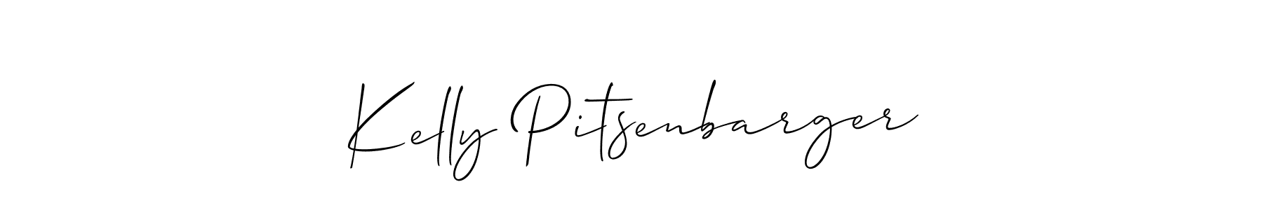 This is the best signature style for the Kelly Pitsenbarger name. Also you like these signature font (Allison_Script). Mix name signature. Kelly Pitsenbarger signature style 2 images and pictures png