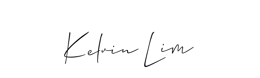 Once you've used our free online signature maker to create your best signature Allison_Script style, it's time to enjoy all of the benefits that Kelvin Lim name signing documents. Kelvin Lim signature style 2 images and pictures png