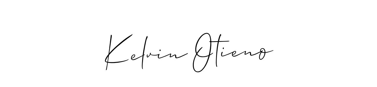 Check out images of Autograph of Kelvin Otieno name. Actor Kelvin Otieno Signature Style. Allison_Script is a professional sign style online. Kelvin Otieno signature style 2 images and pictures png