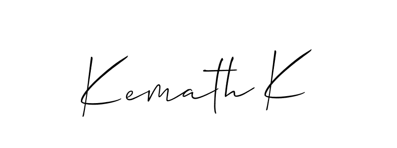 Here are the top 10 professional signature styles for the name Kemath K. These are the best autograph styles you can use for your name. Kemath K signature style 2 images and pictures png