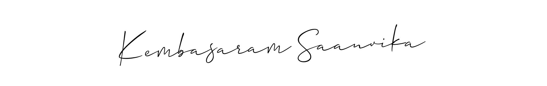 Check out images of Autograph of Kembasaram Saanvika name. Actor Kembasaram Saanvika Signature Style. Allison_Script is a professional sign style online. Kembasaram Saanvika signature style 2 images and pictures png