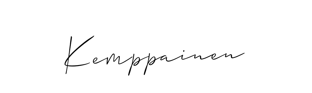 Here are the top 10 professional signature styles for the name Kemppainen. These are the best autograph styles you can use for your name. Kemppainen signature style 2 images and pictures png