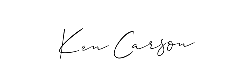 Similarly Allison_Script is the best handwritten signature design. Signature creator online .You can use it as an online autograph creator for name Ken Carson. Ken Carson signature style 2 images and pictures png