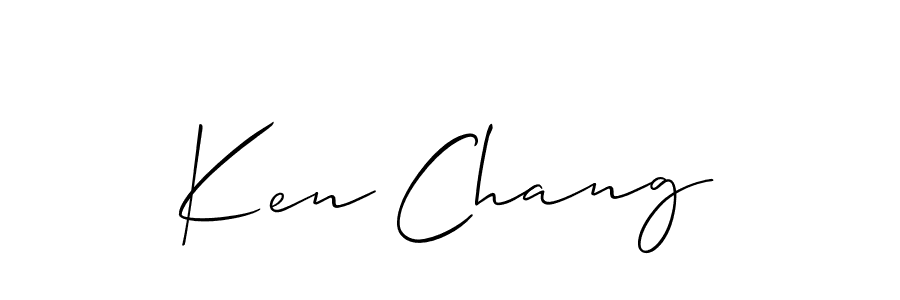 Here are the top 10 professional signature styles for the name Ken Chang. These are the best autograph styles you can use for your name. Ken Chang signature style 2 images and pictures png