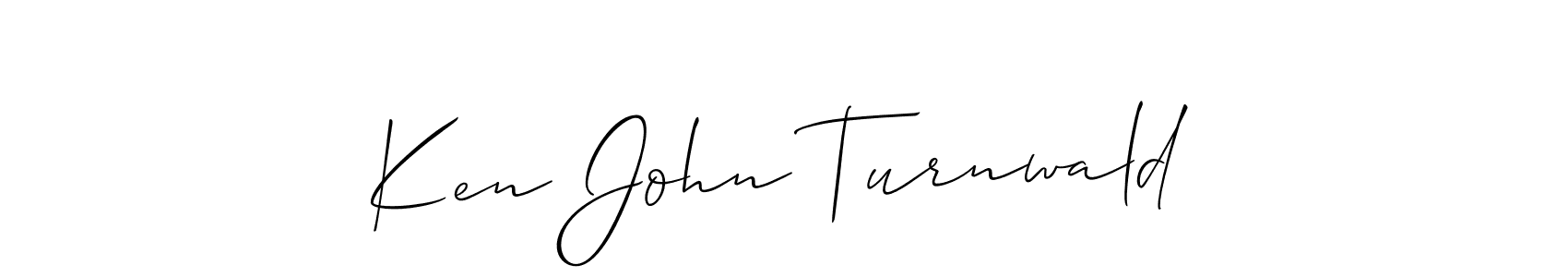 Here are the top 10 professional signature styles for the name Ken John Turnwald. These are the best autograph styles you can use for your name. Ken John Turnwald signature style 2 images and pictures png