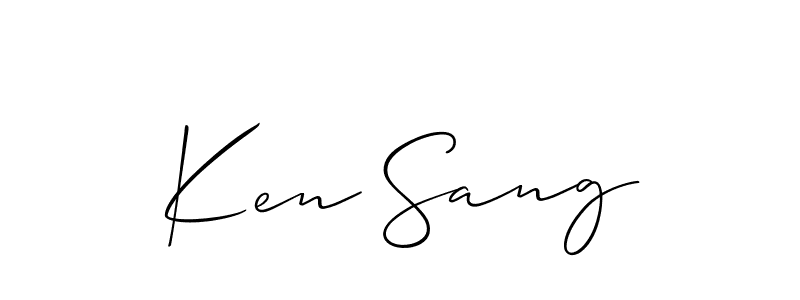 You can use this online signature creator to create a handwritten signature for the name Ken Sang. This is the best online autograph maker. Ken Sang signature style 2 images and pictures png
