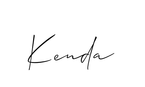 It looks lik you need a new signature style for name Kenda. Design unique handwritten (Allison_Script) signature with our free signature maker in just a few clicks. Kenda signature style 2 images and pictures png