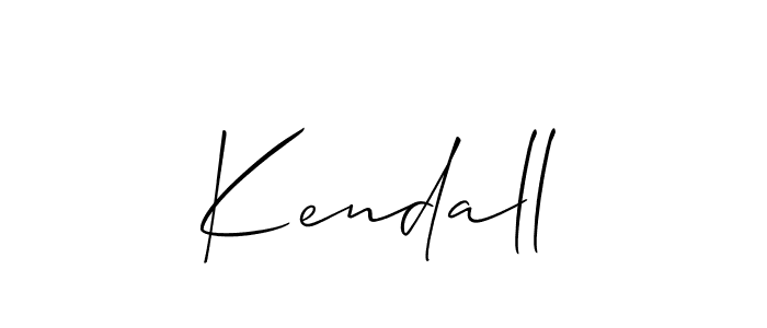 Make a short Kendall signature style. Manage your documents anywhere anytime using Allison_Script. Create and add eSignatures, submit forms, share and send files easily. Kendall signature style 2 images and pictures png