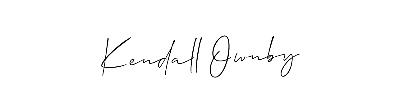 if you are searching for the best signature style for your name Kendall Ownby. so please give up your signature search. here we have designed multiple signature styles  using Allison_Script. Kendall Ownby signature style 2 images and pictures png