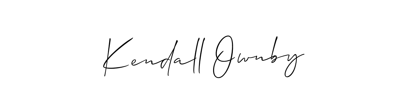 if you are searching for the best signature style for your name Kendall Ownby. so please give up your signature search. here we have designed multiple signature styles  using Allison_Script. Kendall Ownby signature style 2 images and pictures png