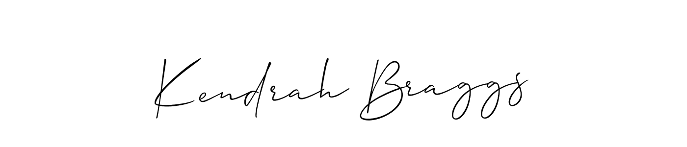 Similarly Allison_Script is the best handwritten signature design. Signature creator online .You can use it as an online autograph creator for name Kendrah Braggs. Kendrah Braggs signature style 2 images and pictures png