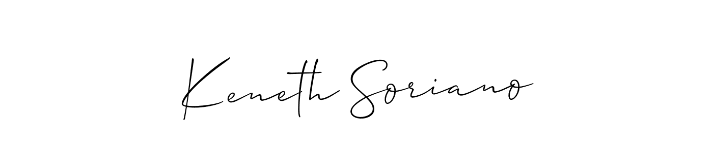 You can use this online signature creator to create a handwritten signature for the name Keneth Soriano. This is the best online autograph maker. Keneth Soriano signature style 2 images and pictures png