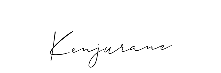Similarly Allison_Script is the best handwritten signature design. Signature creator online .You can use it as an online autograph creator for name Kenjurane. Kenjurane signature style 2 images and pictures png