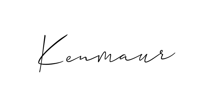 You should practise on your own different ways (Allison_Script) to write your name (Kenmaur) in signature. don't let someone else do it for you. Kenmaur signature style 2 images and pictures png