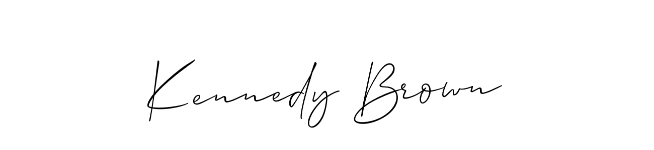 This is the best signature style for the Kennedy Brown name. Also you like these signature font (Allison_Script). Mix name signature. Kennedy Brown signature style 2 images and pictures png