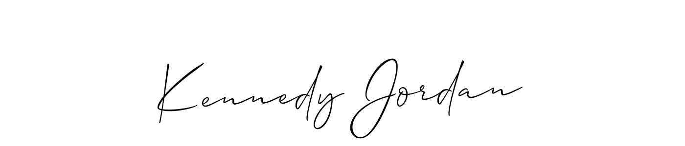 This is the best signature style for the Kennedy Jordan name. Also you like these signature font (Allison_Script). Mix name signature. Kennedy Jordan signature style 2 images and pictures png