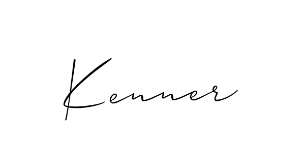 Make a short Kenner signature style. Manage your documents anywhere anytime using Allison_Script. Create and add eSignatures, submit forms, share and send files easily. Kenner signature style 2 images and pictures png
