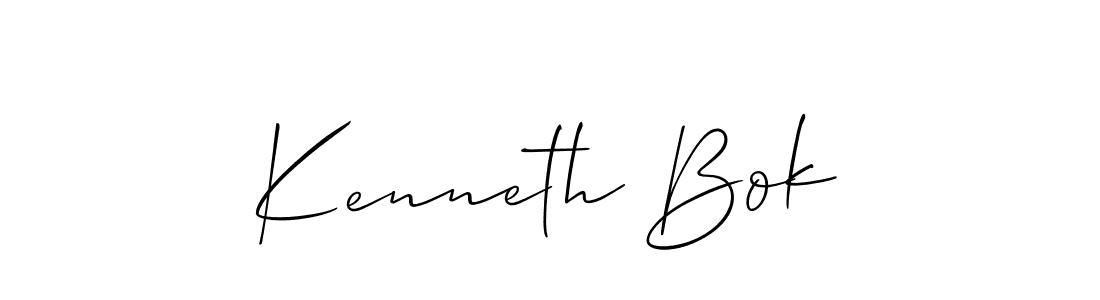 Once you've used our free online signature maker to create your best signature Allison_Script style, it's time to enjoy all of the benefits that Kenneth Bok name signing documents. Kenneth Bok signature style 2 images and pictures png