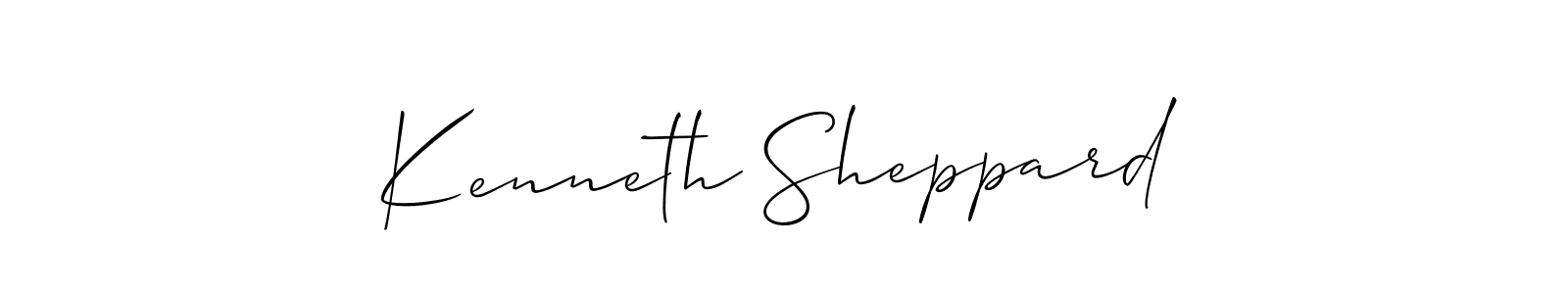 Once you've used our free online signature maker to create your best signature Allison_Script style, it's time to enjoy all of the benefits that Kenneth Sheppard name signing documents. Kenneth Sheppard signature style 2 images and pictures png