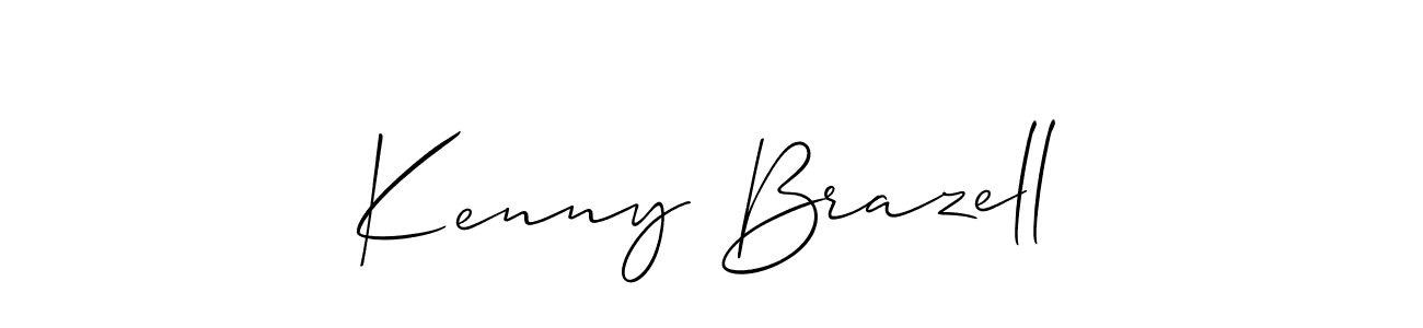 Make a beautiful signature design for name Kenny Brazell. Use this online signature maker to create a handwritten signature for free. Kenny Brazell signature style 2 images and pictures png