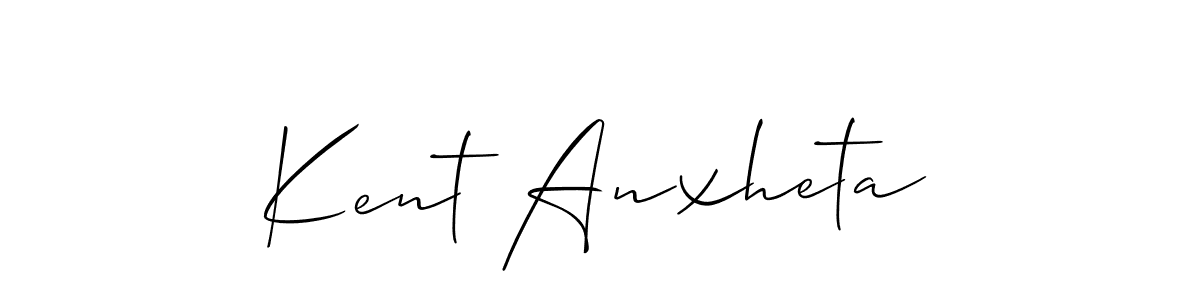Once you've used our free online signature maker to create your best signature Allison_Script style, it's time to enjoy all of the benefits that Kent Anxheta name signing documents. Kent Anxheta signature style 2 images and pictures png