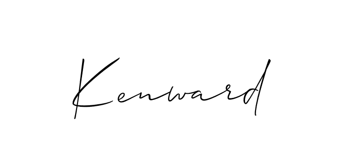 Make a beautiful signature design for name Kenward. Use this online signature maker to create a handwritten signature for free. Kenward signature style 2 images and pictures png