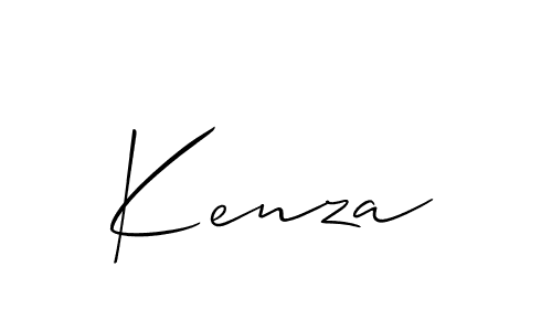 Allison_Script is a professional signature style that is perfect for those who want to add a touch of class to their signature. It is also a great choice for those who want to make their signature more unique. Get Kenza name to fancy signature for free. Kenza signature style 2 images and pictures png