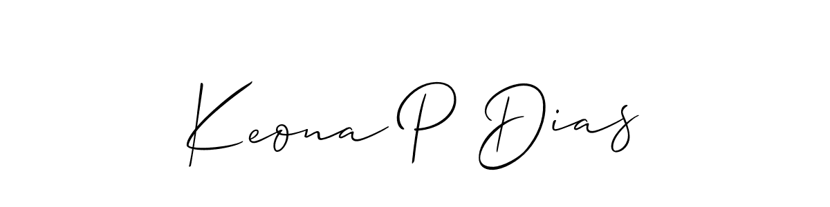 Check out images of Autograph of Keona P Dias name. Actor Keona P Dias Signature Style. Allison_Script is a professional sign style online. Keona P Dias signature style 2 images and pictures png