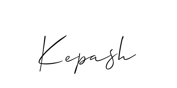 Also You can easily find your signature by using the search form. We will create Kepash name handwritten signature images for you free of cost using Allison_Script sign style. Kepash signature style 2 images and pictures png