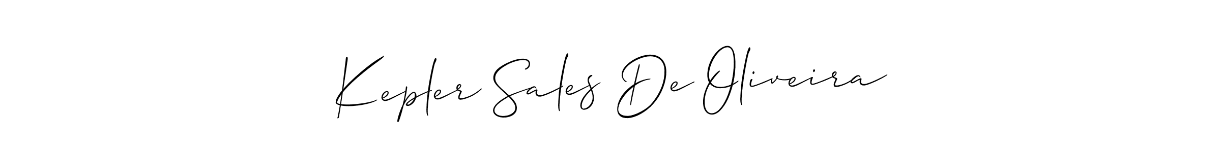 Best and Professional Signature Style for Kepler Sales De Oliveira. Allison_Script Best Signature Style Collection. Kepler Sales De Oliveira signature style 2 images and pictures png