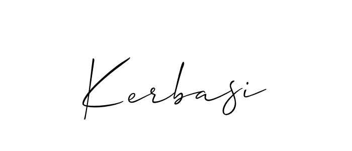 You can use this online signature creator to create a handwritten signature for the name Kerbasi. This is the best online autograph maker. Kerbasi signature style 2 images and pictures png