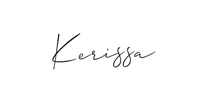 You can use this online signature creator to create a handwritten signature for the name Kerissa. This is the best online autograph maker. Kerissa signature style 2 images and pictures png