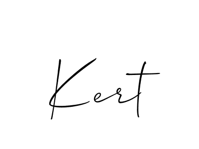 Make a short Kert signature style. Manage your documents anywhere anytime using Allison_Script. Create and add eSignatures, submit forms, share and send files easily. Kert signature style 2 images and pictures png