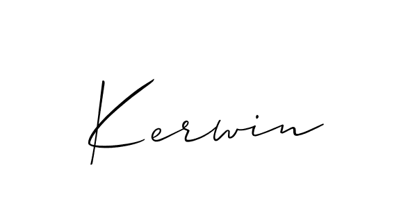 This is the best signature style for the Kerwin name. Also you like these signature font (Allison_Script). Mix name signature. Kerwin signature style 2 images and pictures png