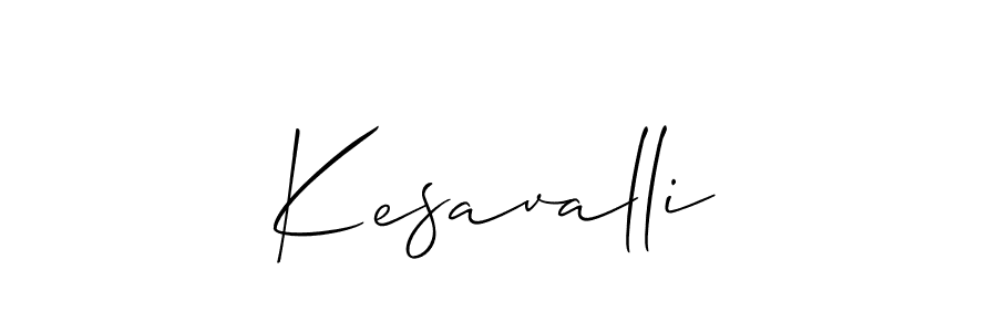 if you are searching for the best signature style for your name Kesavalli. so please give up your signature search. here we have designed multiple signature styles  using Allison_Script. Kesavalli signature style 2 images and pictures png