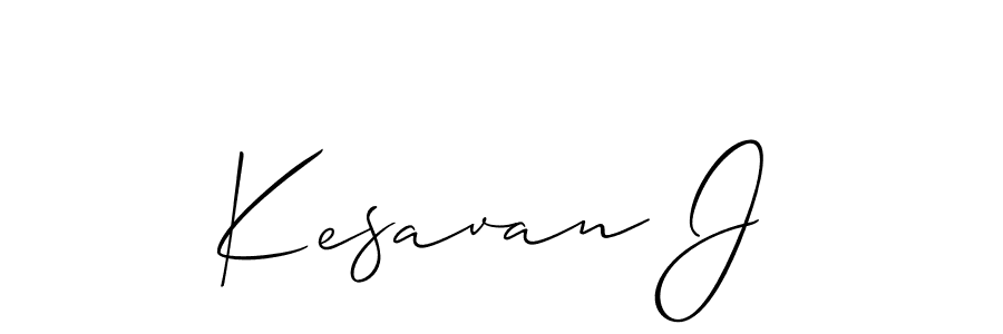 Here are the top 10 professional signature styles for the name Kesavan J. These are the best autograph styles you can use for your name. Kesavan J signature style 2 images and pictures png