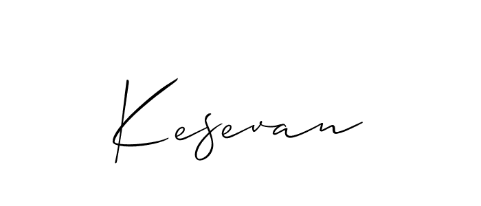 Make a beautiful signature design for name Kesevan. Use this online signature maker to create a handwritten signature for free. Kesevan signature style 2 images and pictures png