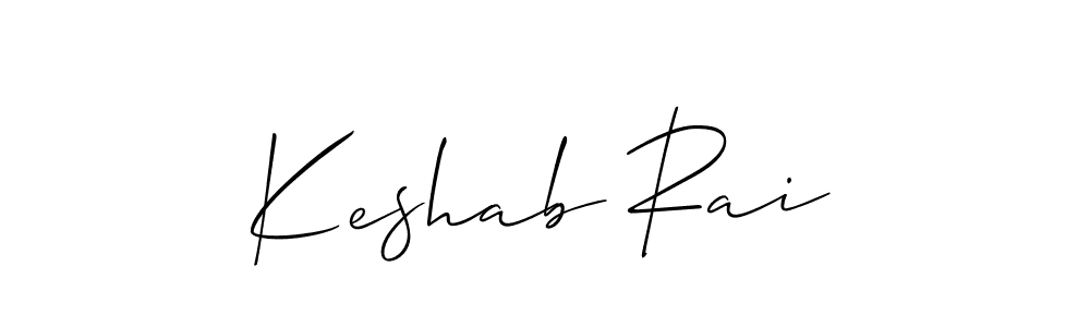 You should practise on your own different ways (Allison_Script) to write your name (Keshab Rai) in signature. don't let someone else do it for you. Keshab Rai signature style 2 images and pictures png